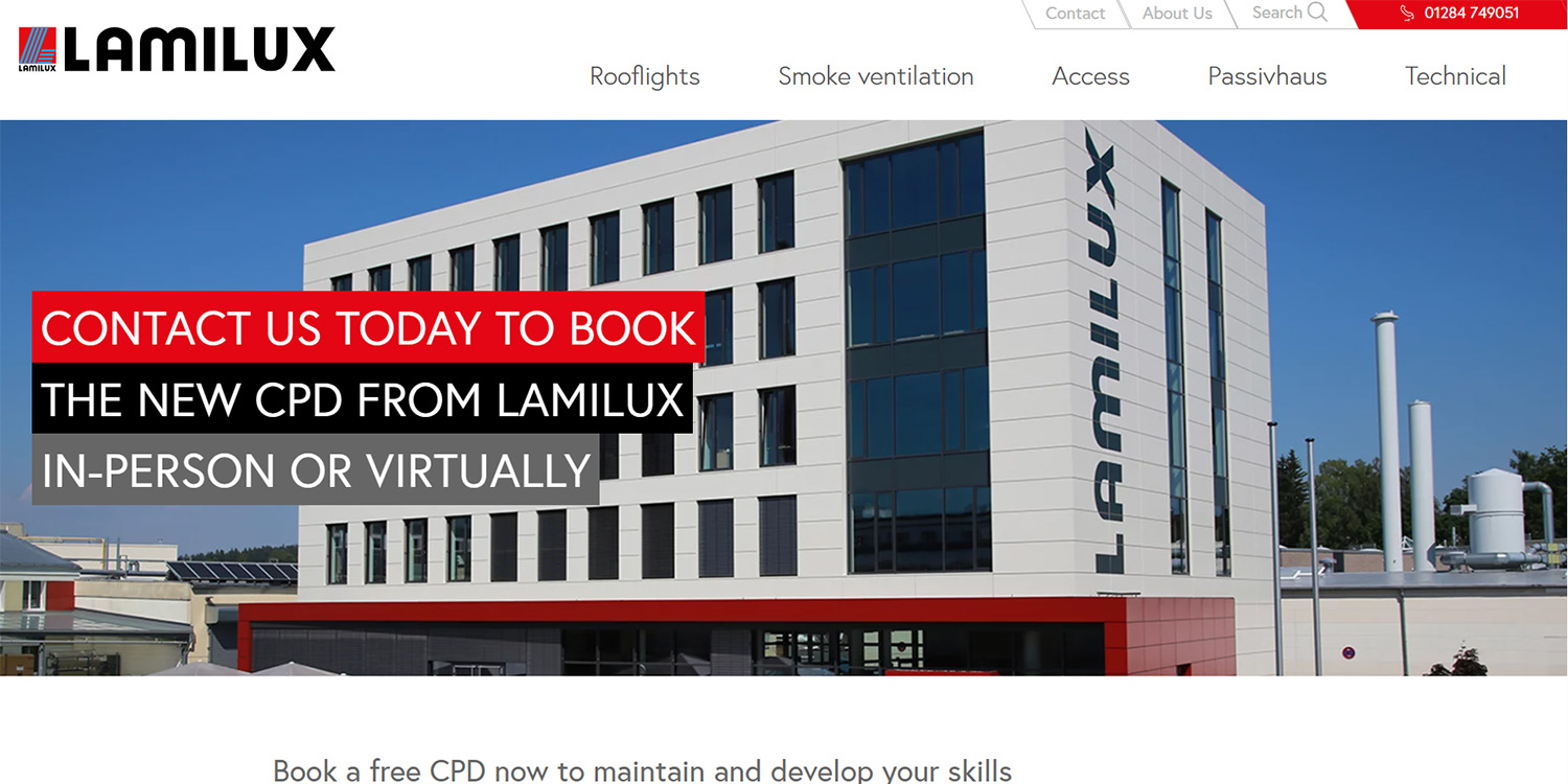 screenshot of CPD webpage