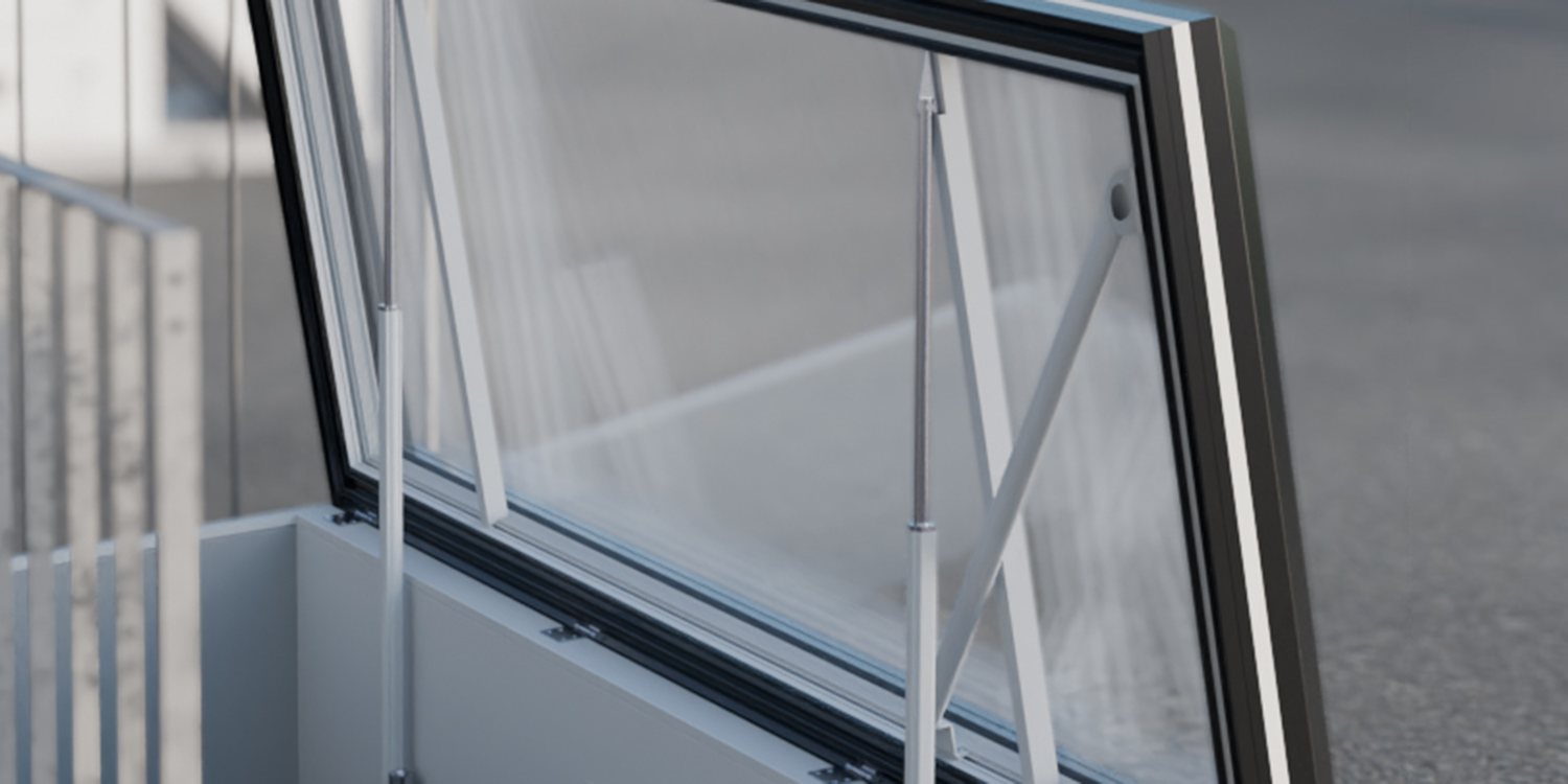 Close up image of glass