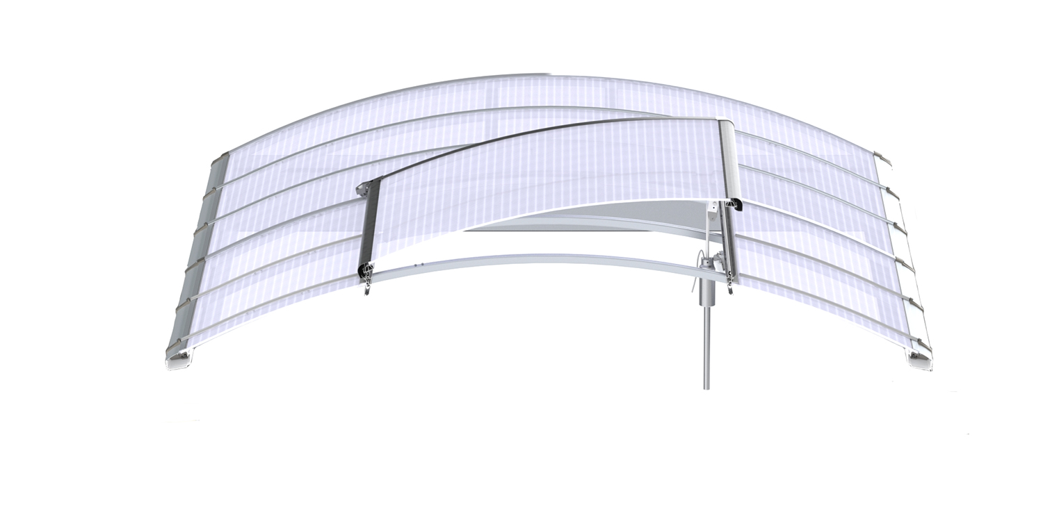 curved barrel vault rooflight