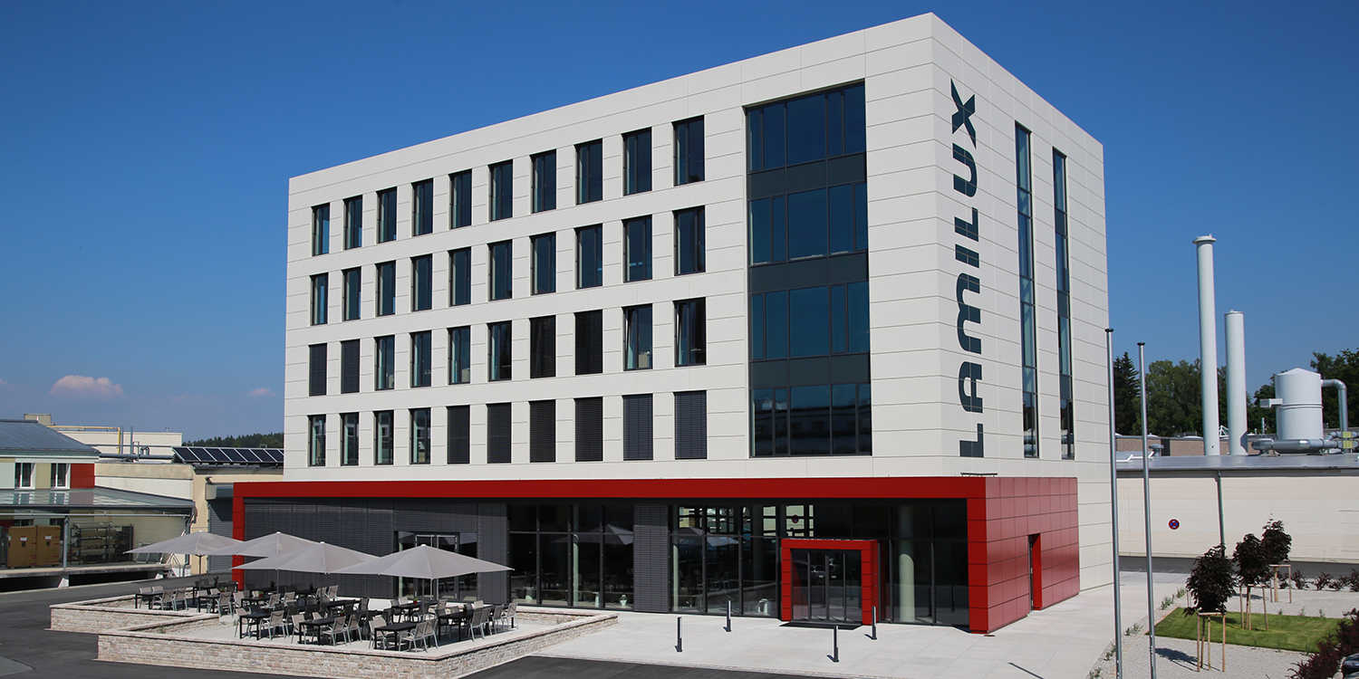 LAMILUX rooflights office front view