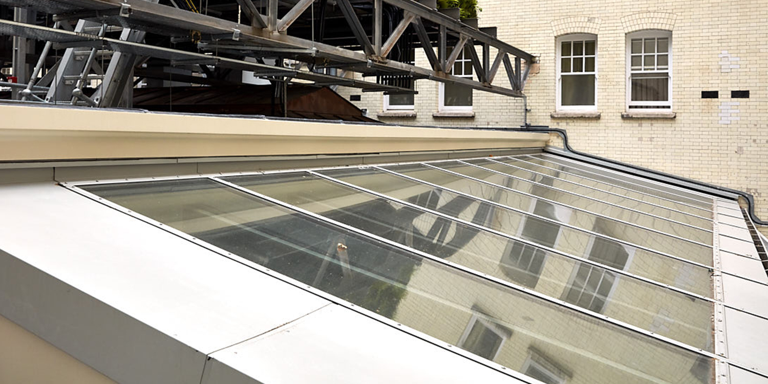 PR60 mono-pitch rooflight