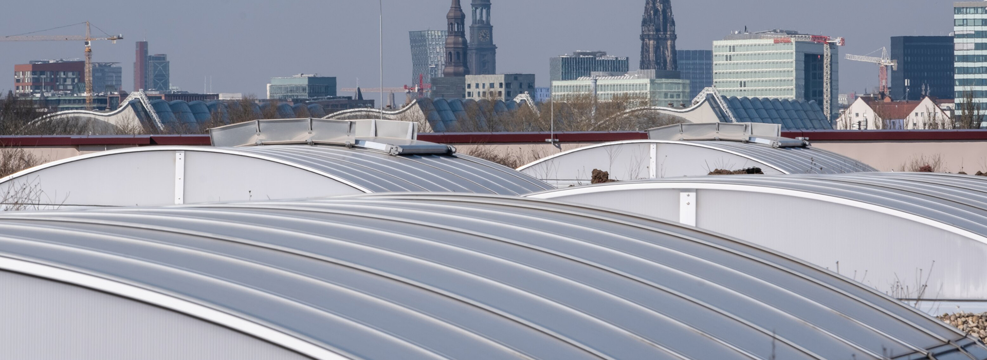 curved barrel vault rooflight