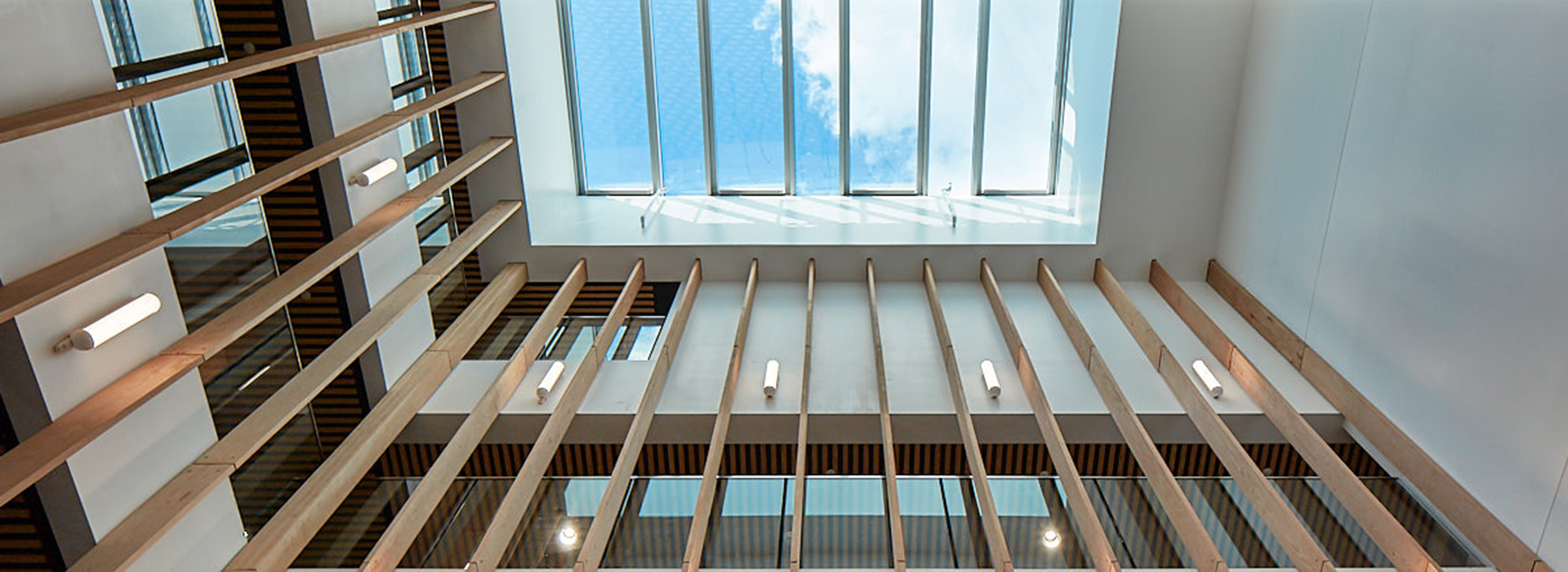 internal view of skylight