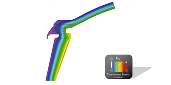 Isothermal line of framework