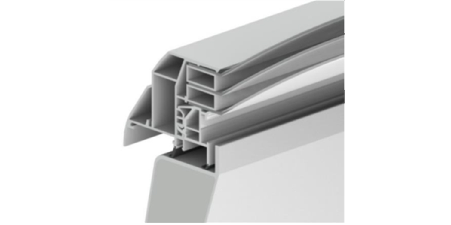 cross section of glazing