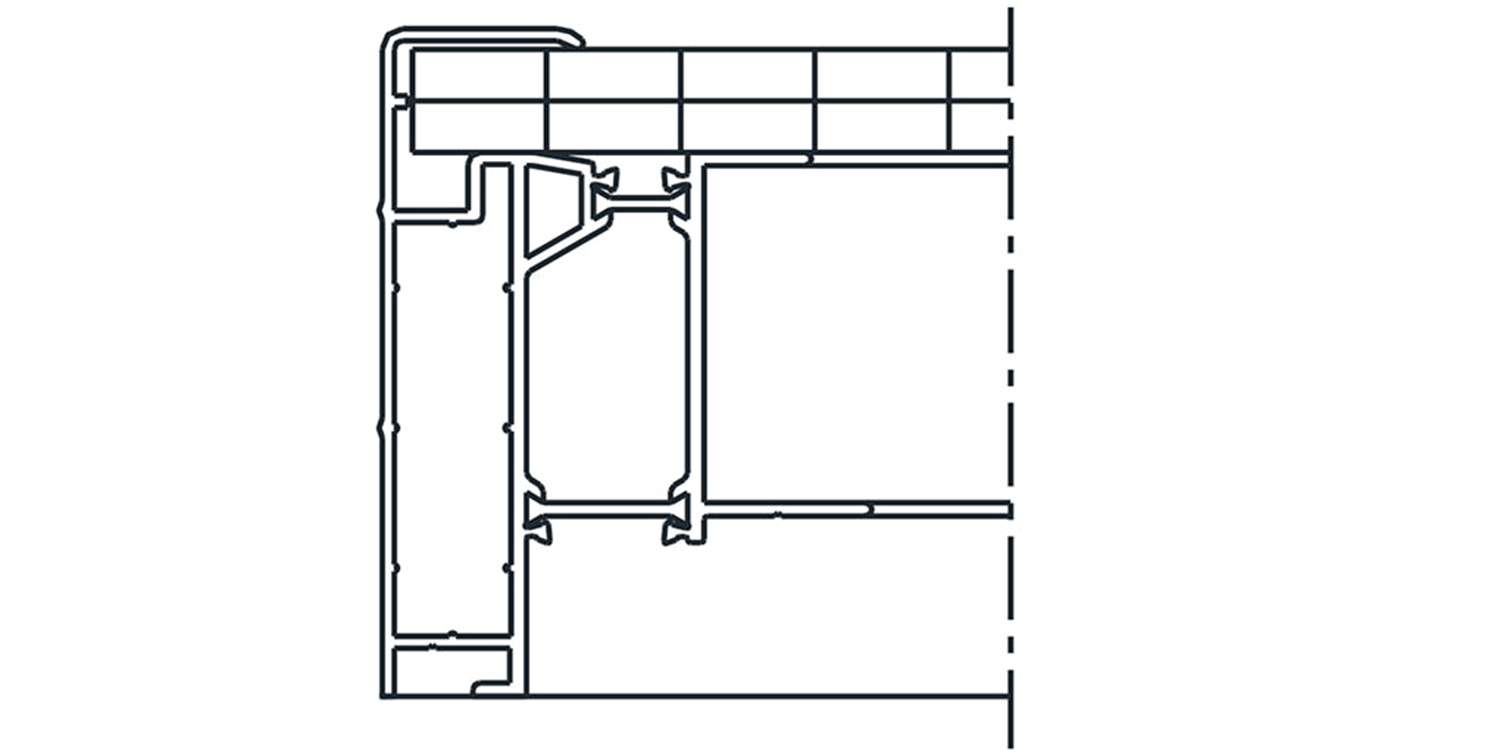 Polycarbonate drawing detail