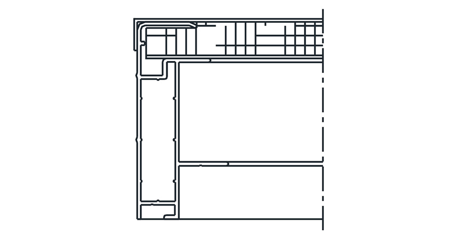 drawing of aluminium cover