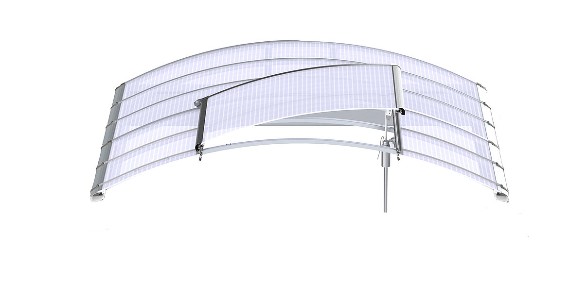 curved barrel vault rooflight