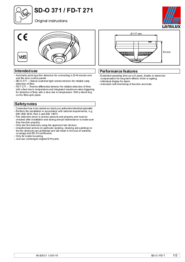 Smoke detector Installation Document