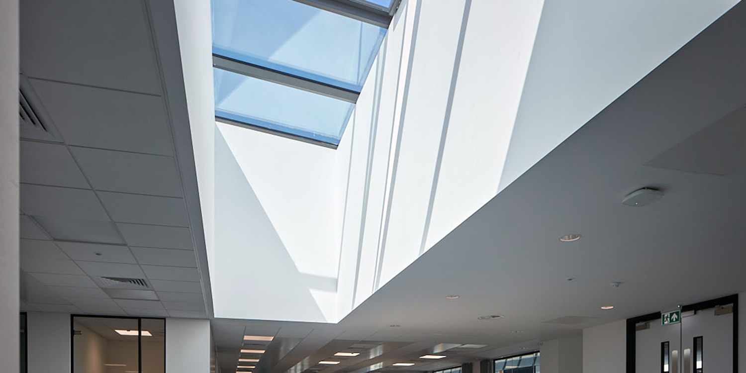 glazed roof internal shot