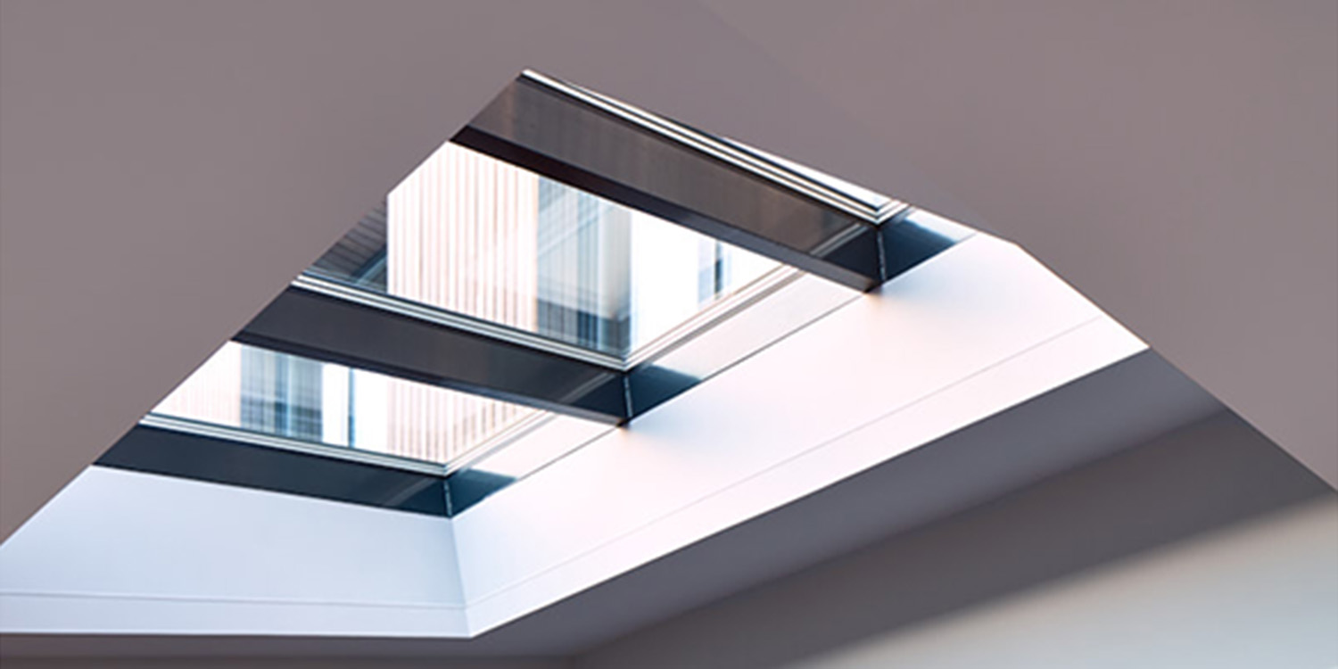 bright daylight coming into rooflight